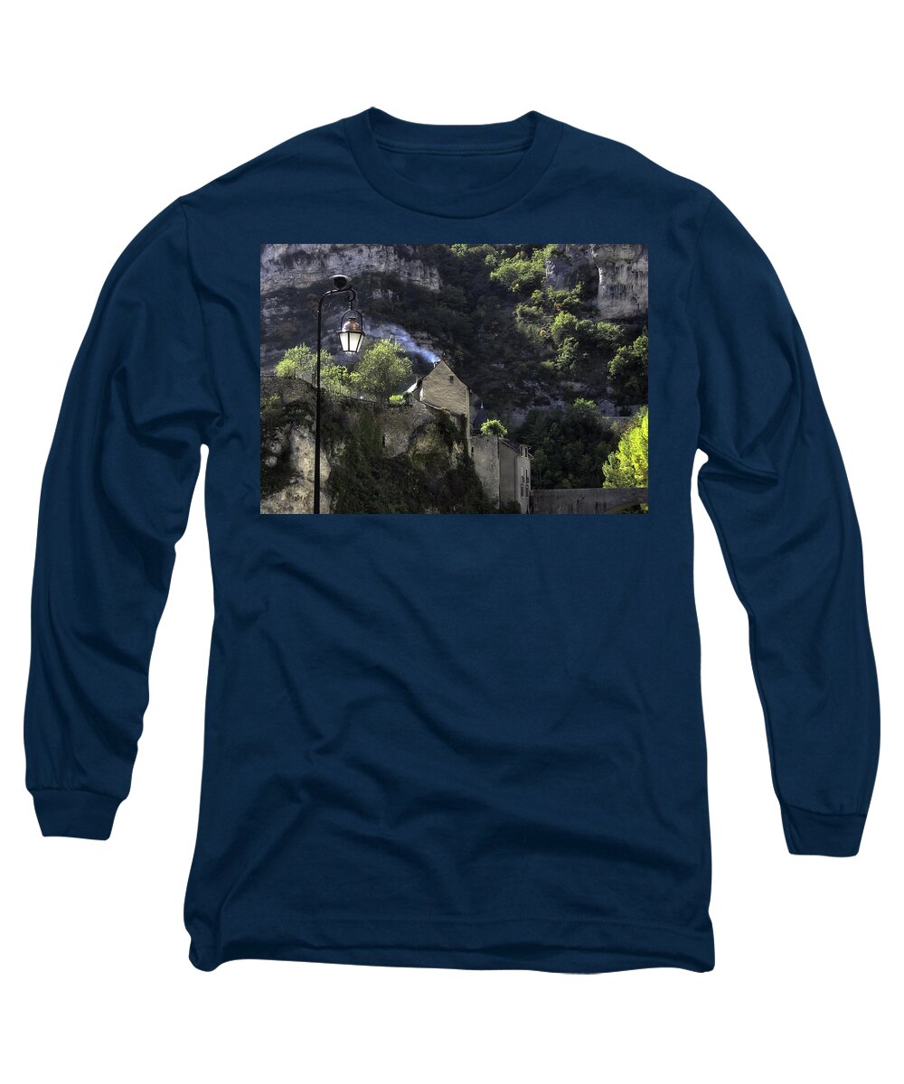 Cottage Long Sleeve T-Shirt featuring the photograph Cottage in the Ardeche, France by Weir Here And There