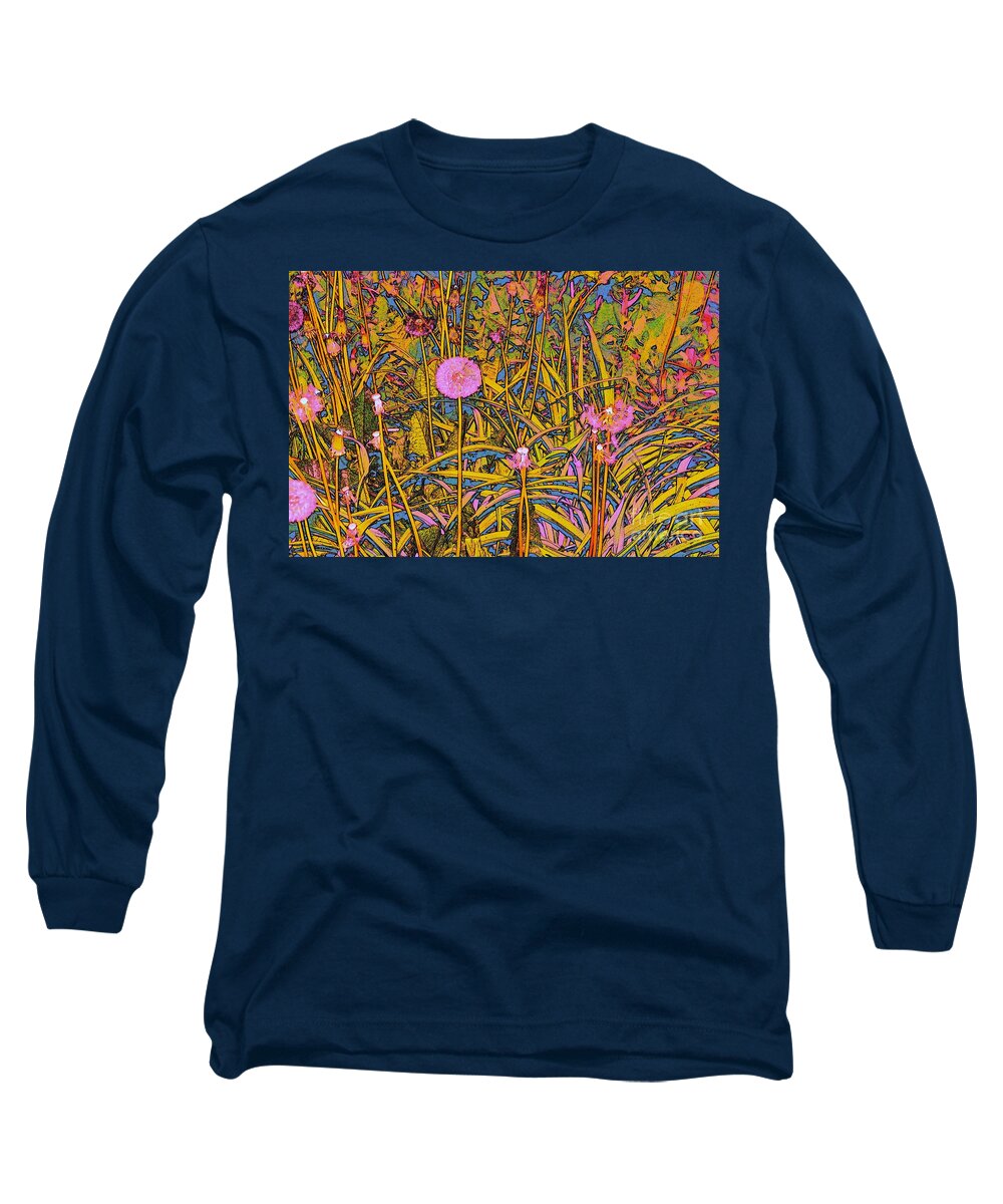 Dandelion Long Sleeve T-Shirt featuring the photograph Dandelions by Beverly Shelby