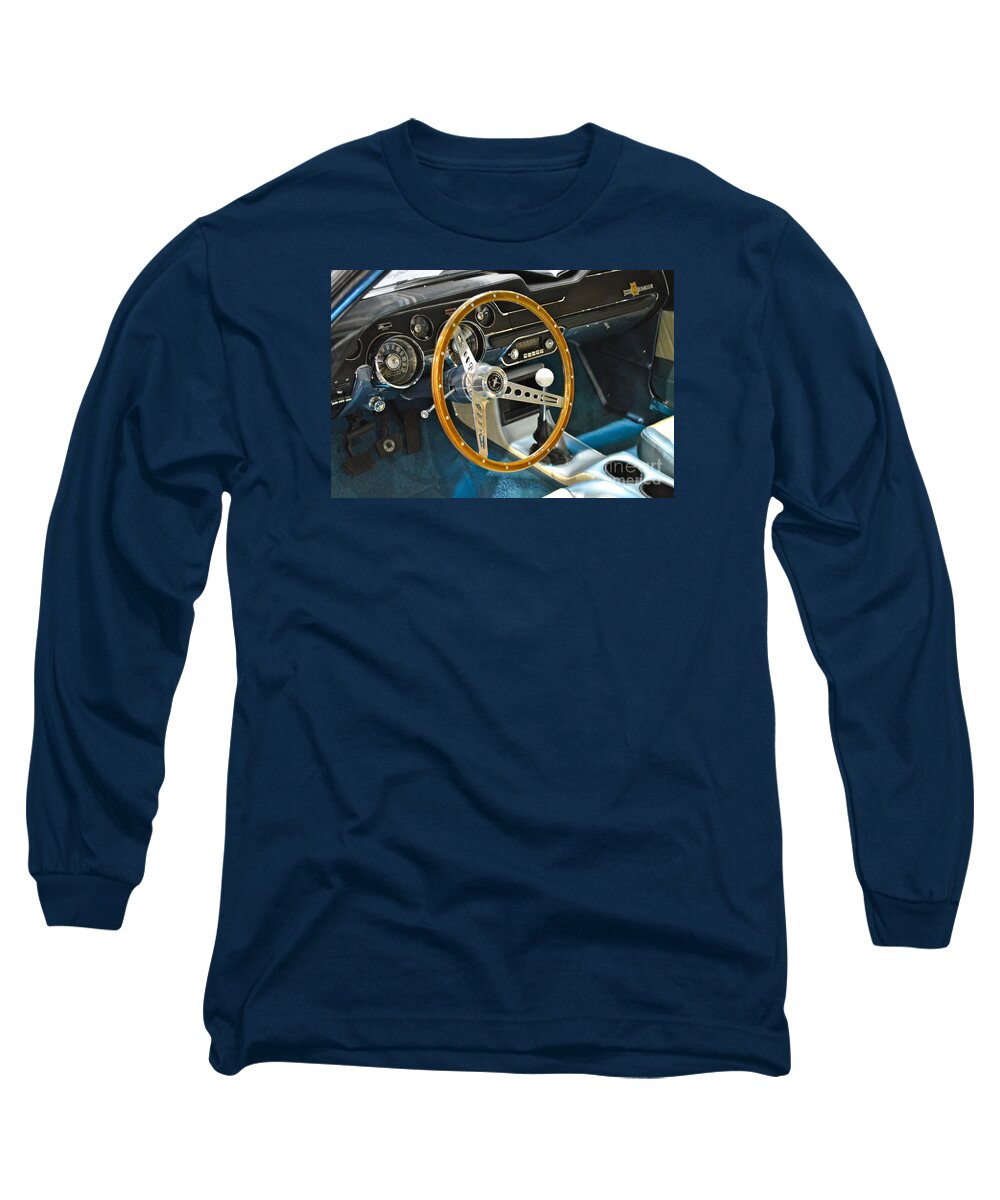 Ford Long Sleeve T-Shirt featuring the photograph Ford Mustang Shelby by Pamela Walrath