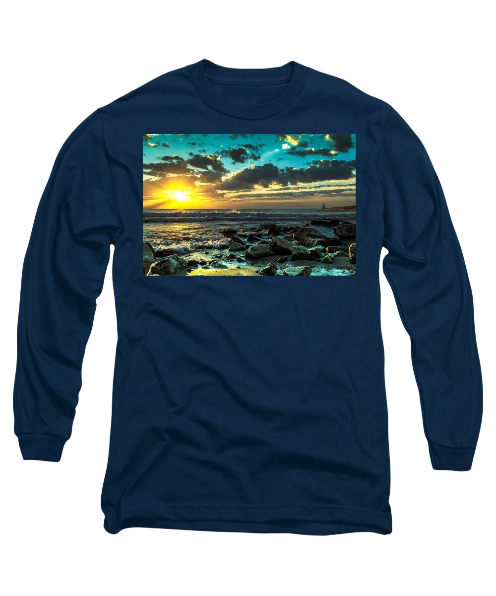 Sunrise Long Sleeve T-Shirt featuring the photograph Glory by James Meyer