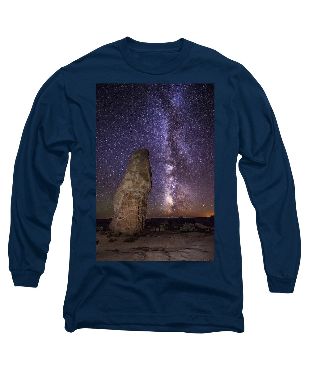 Kodachrome State Park Long Sleeve T-Shirt featuring the photograph Kodachrome Galaxy by Dustin LeFevre