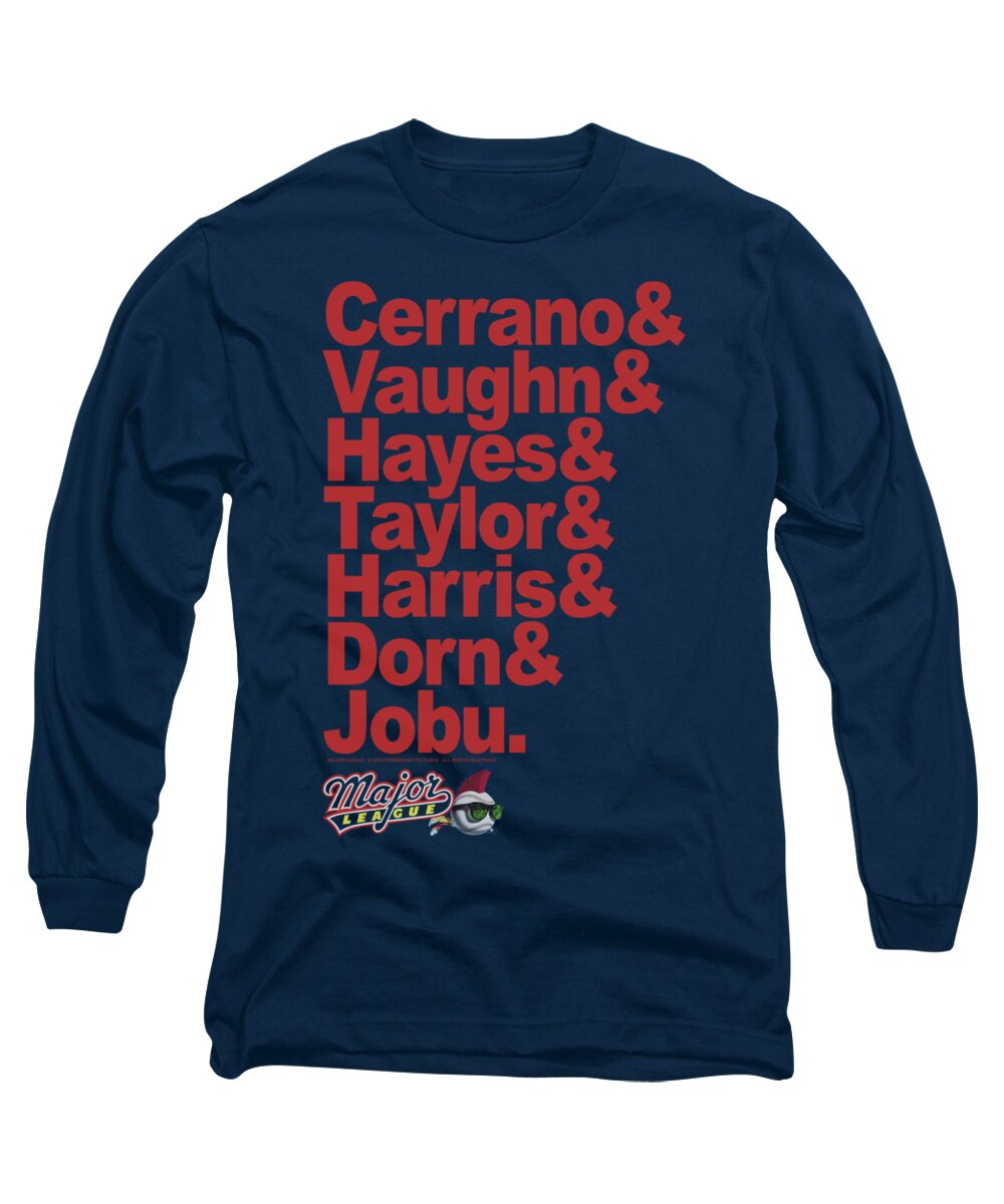Major League - Team Roster Long Sleeve T-Shirt by Brand A - Pixels