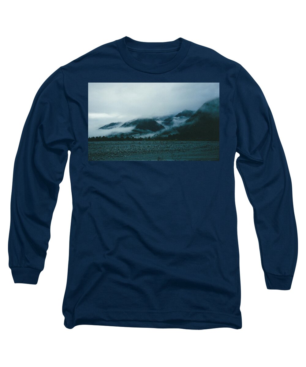 New Zealand Long Sleeve T-Shirt featuring the photograph Misty Morning by Christine Rivers