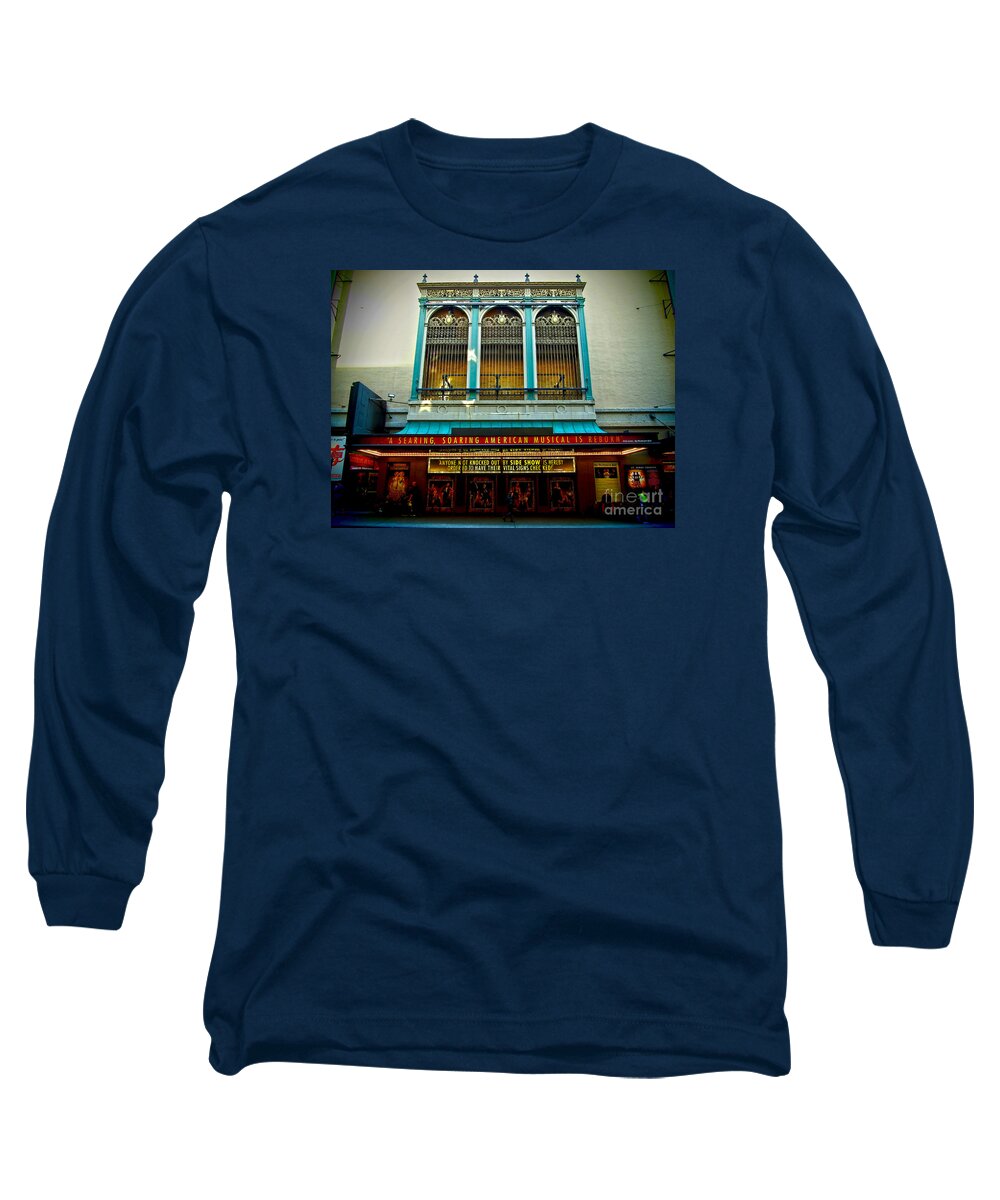 Broadway Long Sleeve T-Shirt featuring the photograph St. James Theatre Balcony by James Aiken