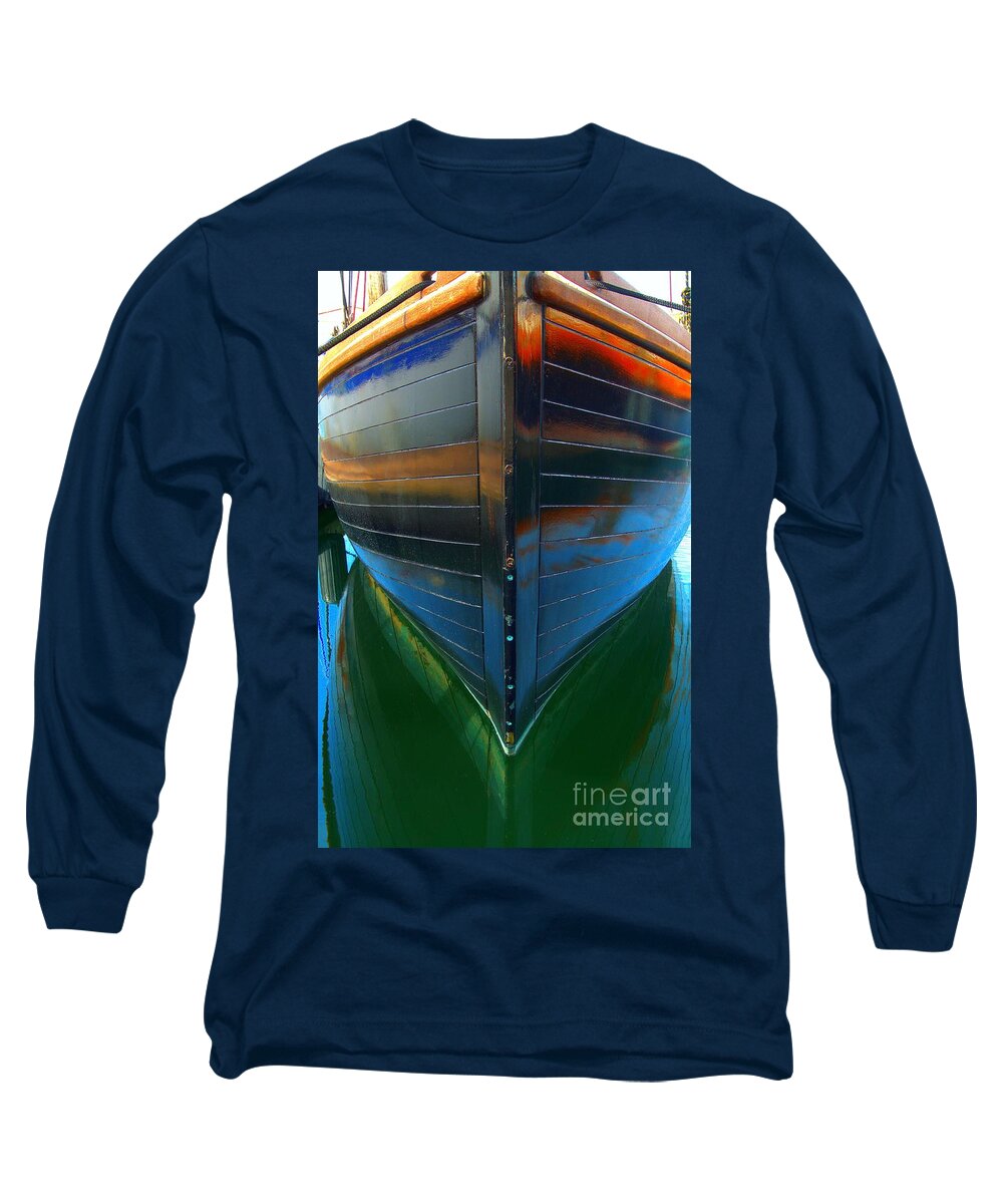 Abstract Long Sleeve T-Shirt featuring the photograph Stealth - Limited Edition by Lauren Leigh Hunter Fine Art Photography