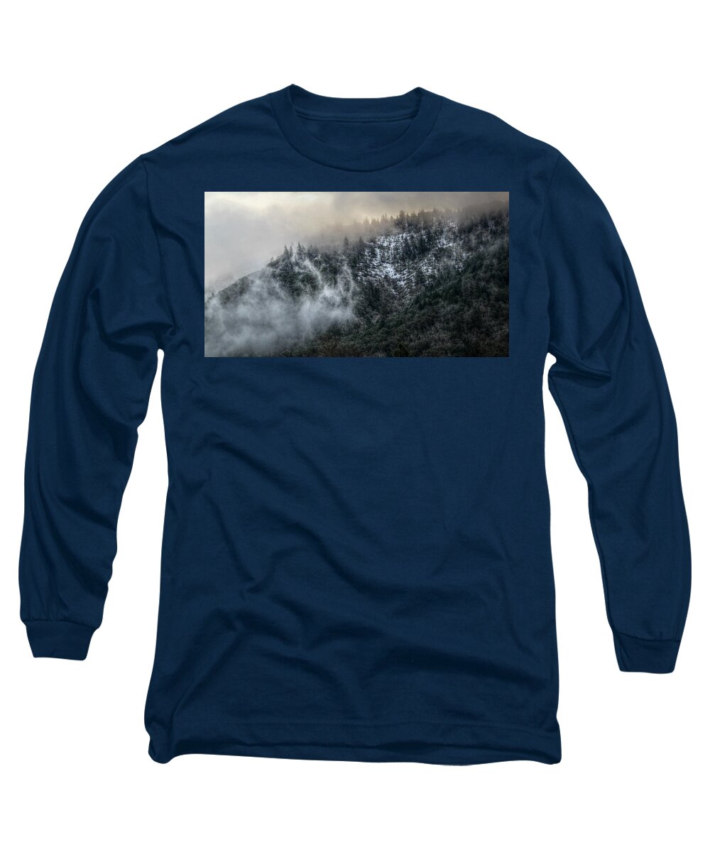 Sunrise Long Sleeve T-Shirt featuring the photograph Sunrise in the Clouds by Melanie Lankford Photography