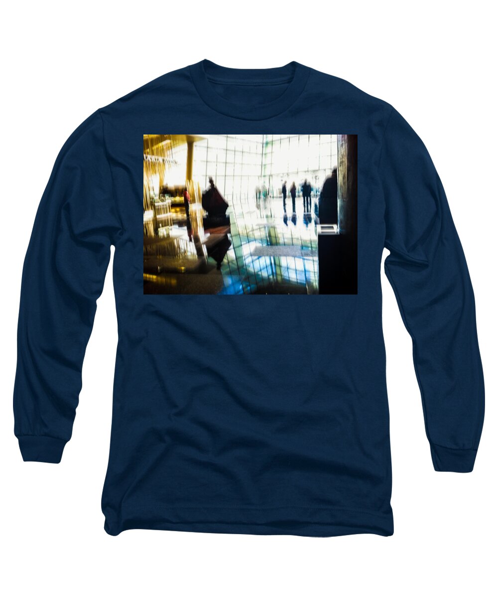 Impressionism Long Sleeve T-Shirt featuring the photograph Suspended in Light by Alex Lapidus