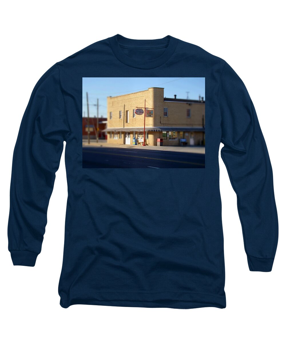 Ice Cream Shop Long Sleeve T-Shirt featuring the photograph Tony's Ice Cream by Rodney Lee Williams