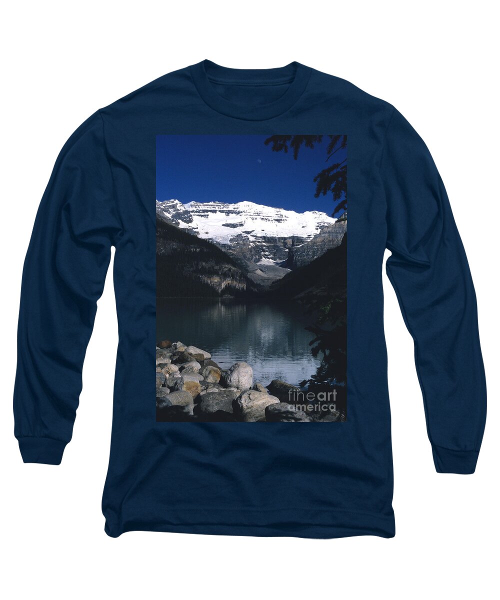 Lake Louise Long Sleeve T-Shirt featuring the photograph Lake Louise II by Sharon Elliott