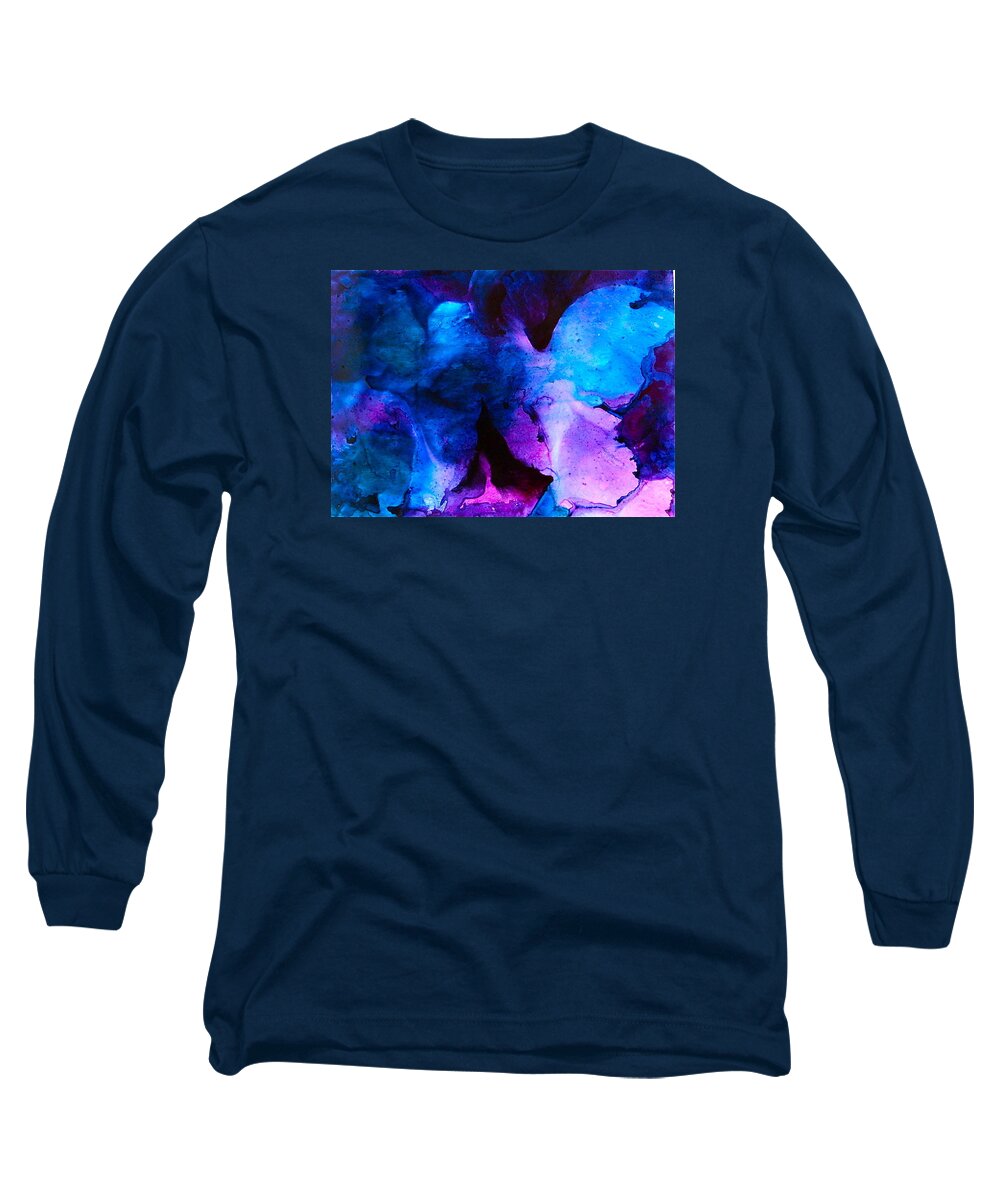 Dove Long Sleeve T-Shirt featuring the painting The Dove is Never Free by Janice Nabors Raiteri