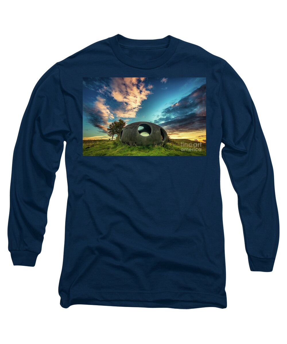 Atom Long Sleeve T-Shirt featuring the photograph Atom Panopticon #1 by Mariusz Talarek
