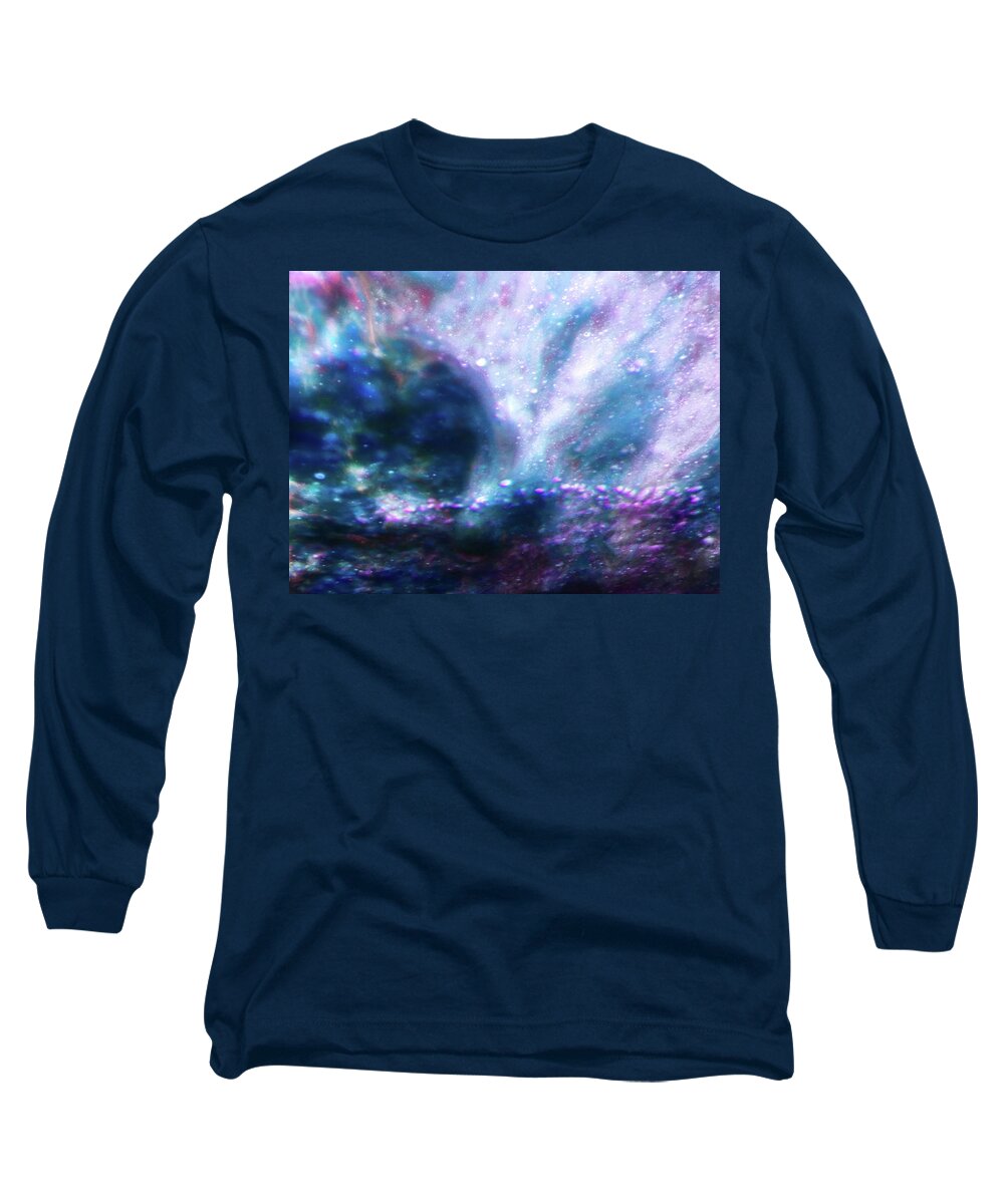 Cloud Long Sleeve T-Shirt featuring the photograph View 3 #1 by Margaret Denny