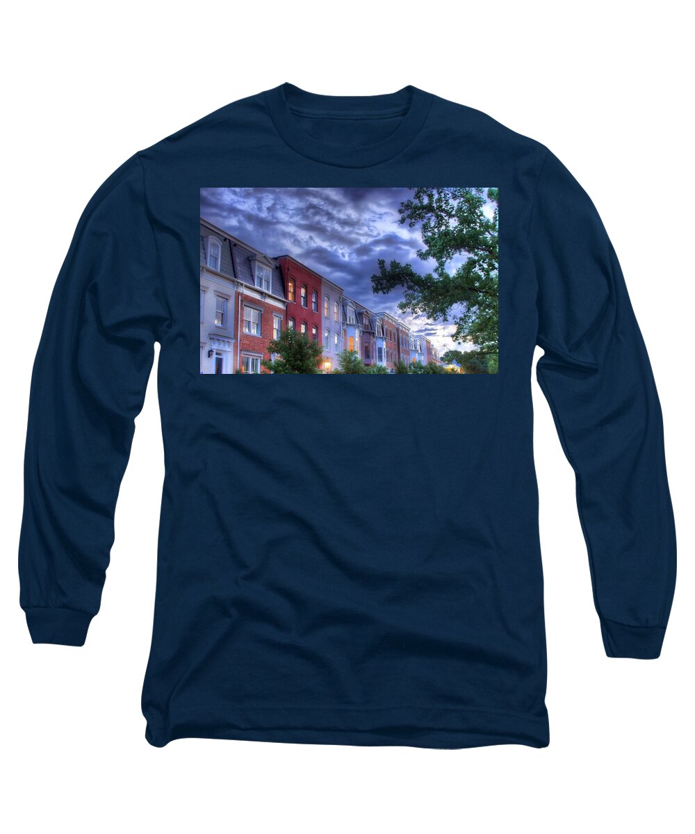 Hdr Long Sleeve T-Shirt featuring the digital art HDR #13 by Maye Loeser