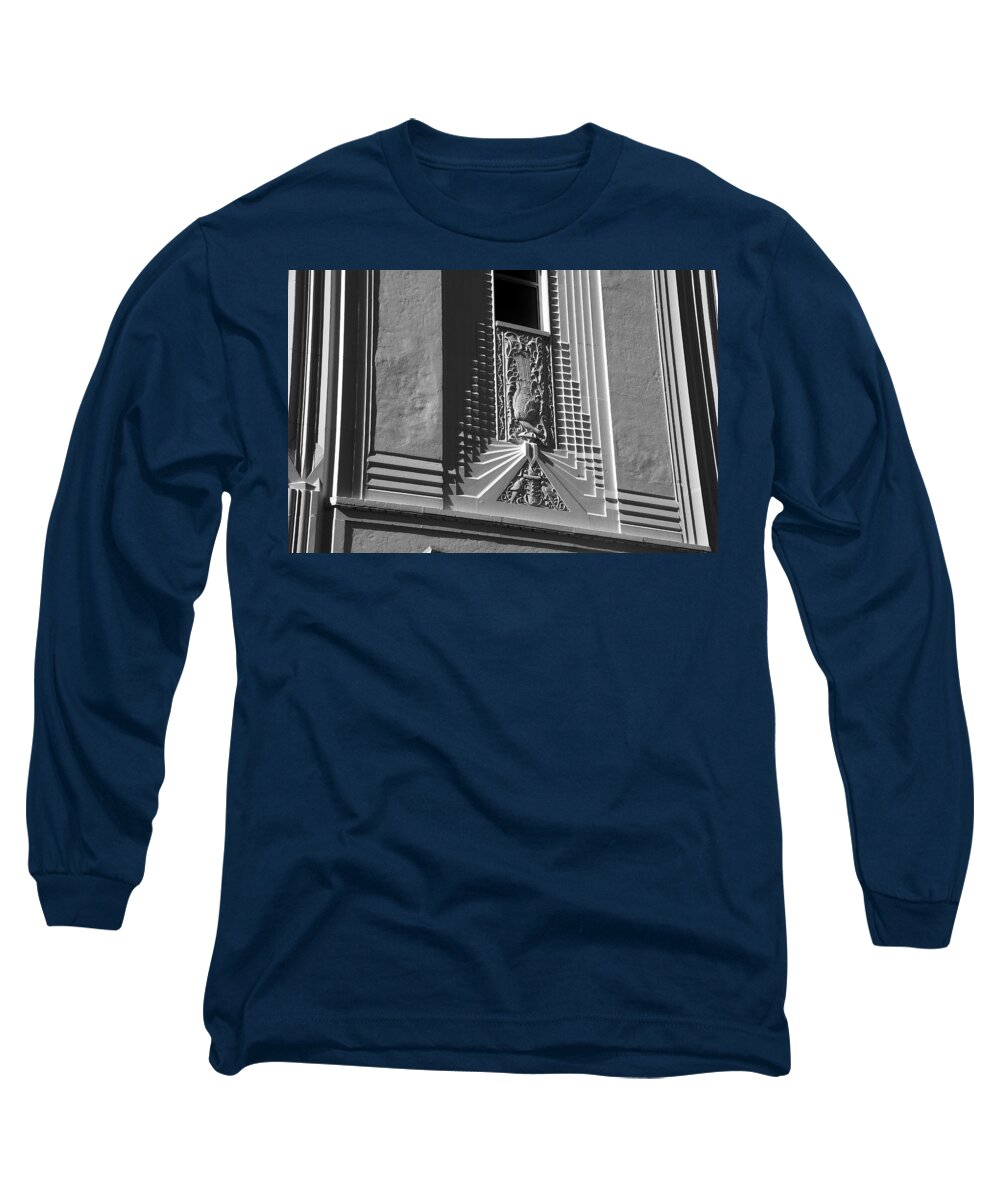 Sears Building Long Sleeve T-Shirt featuring the photograph 1929 Miami Landmark by Lorenzo Cassina