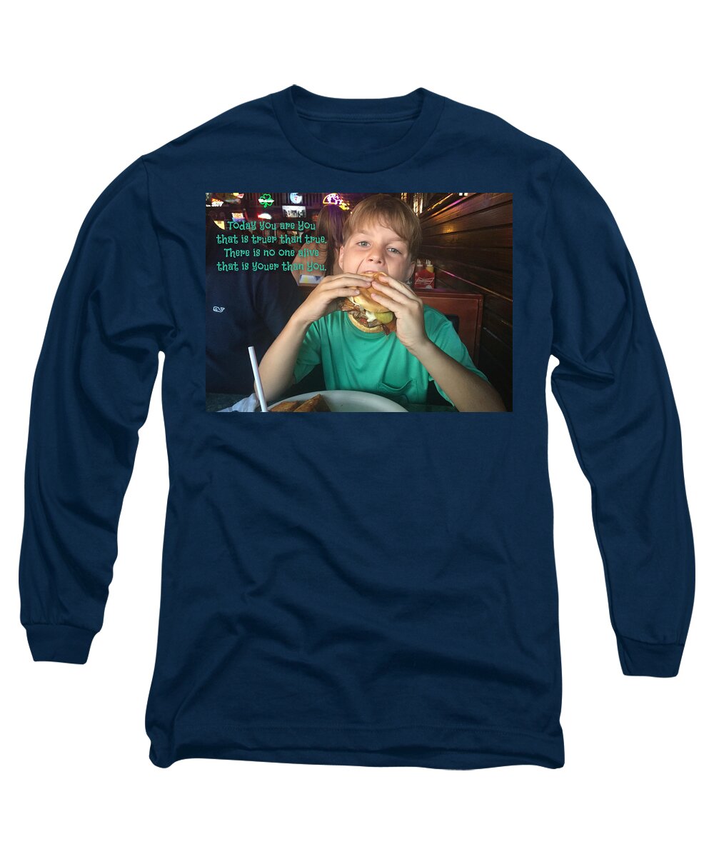  Long Sleeve T-Shirt featuring the New Upload #21 by Jenny Revitz Soper