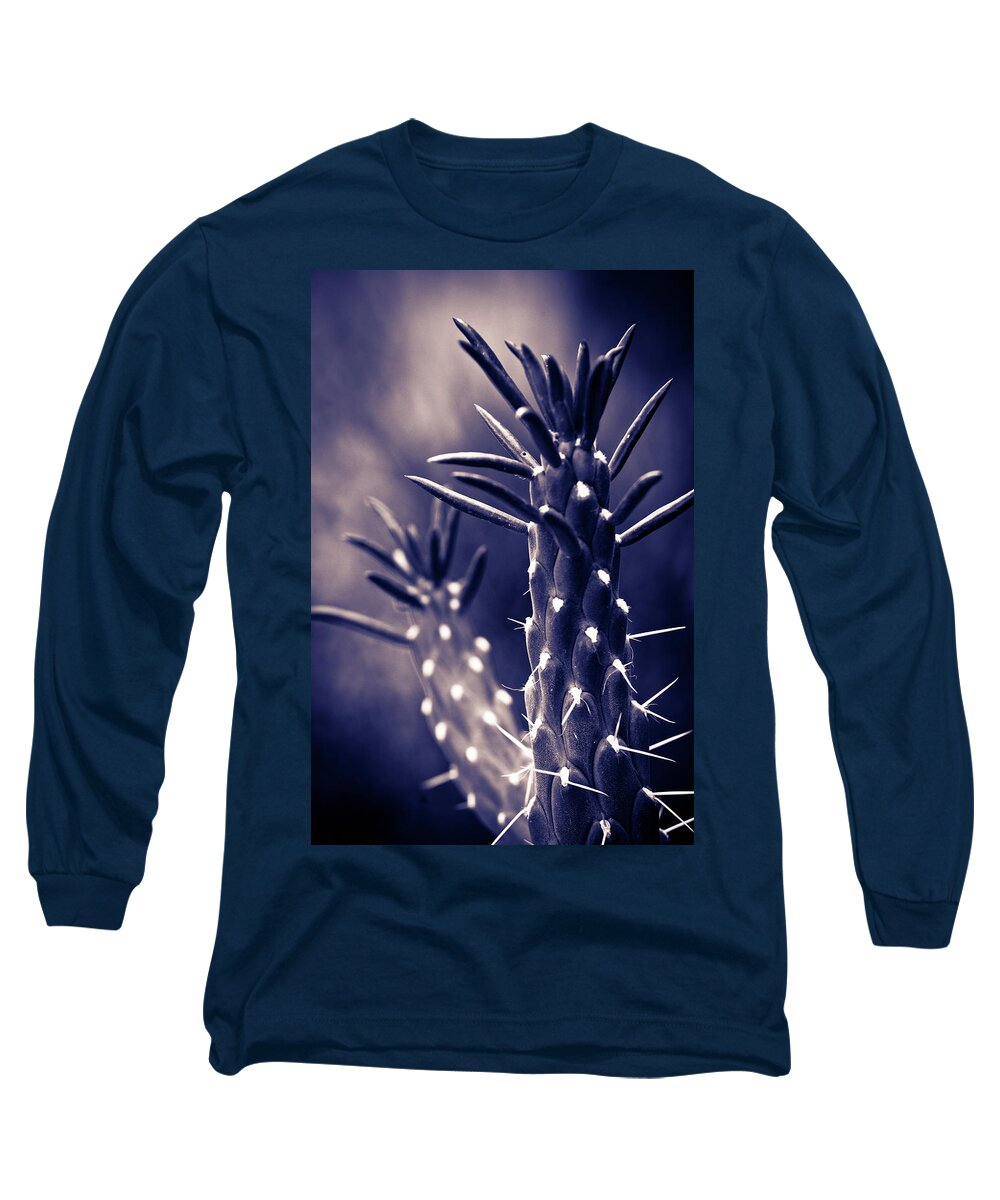 Cactus Long Sleeve T-Shirt featuring the photograph Textures of Arizona #6 by John Magyar Photography