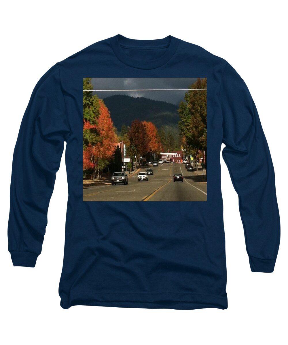 Autumnday Long Sleeve T-Shirt featuring the photograph Beautiful Fall Day! by Jennifer Beaudet