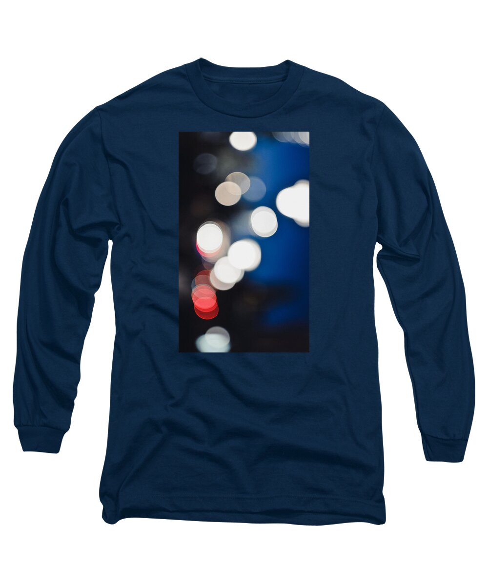 Abstract Long Sleeve T-Shirt featuring the photograph Bokeh Love by Marcus Karlsson Sall