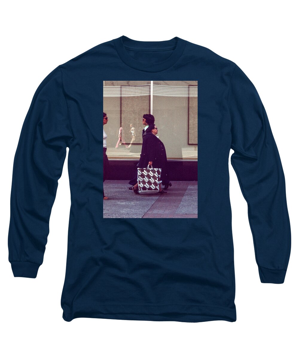 Actions Long Sleeve T-Shirt featuring the photograph Coming and going by Mike Evangelist