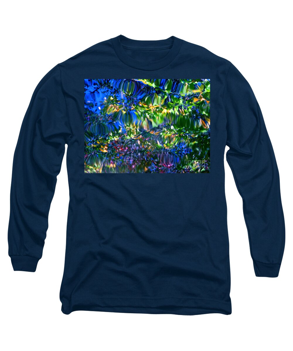 Water Long Sleeve T-Shirt featuring the photograph Faerie Frenzy by Sybil Staples