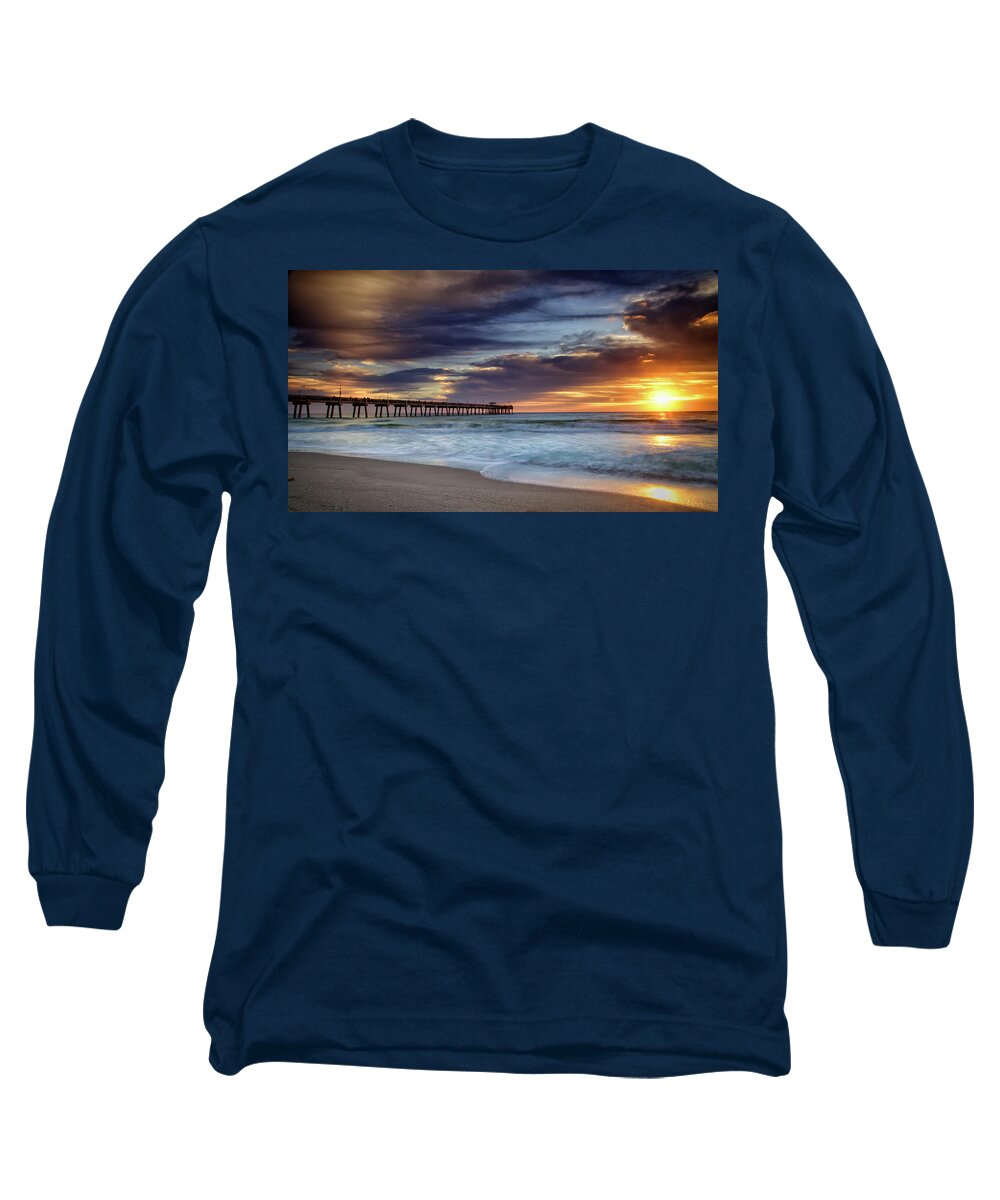 Landscape Long Sleeve T-Shirt featuring the photograph Golden Sunrise by Alberto Audisio
