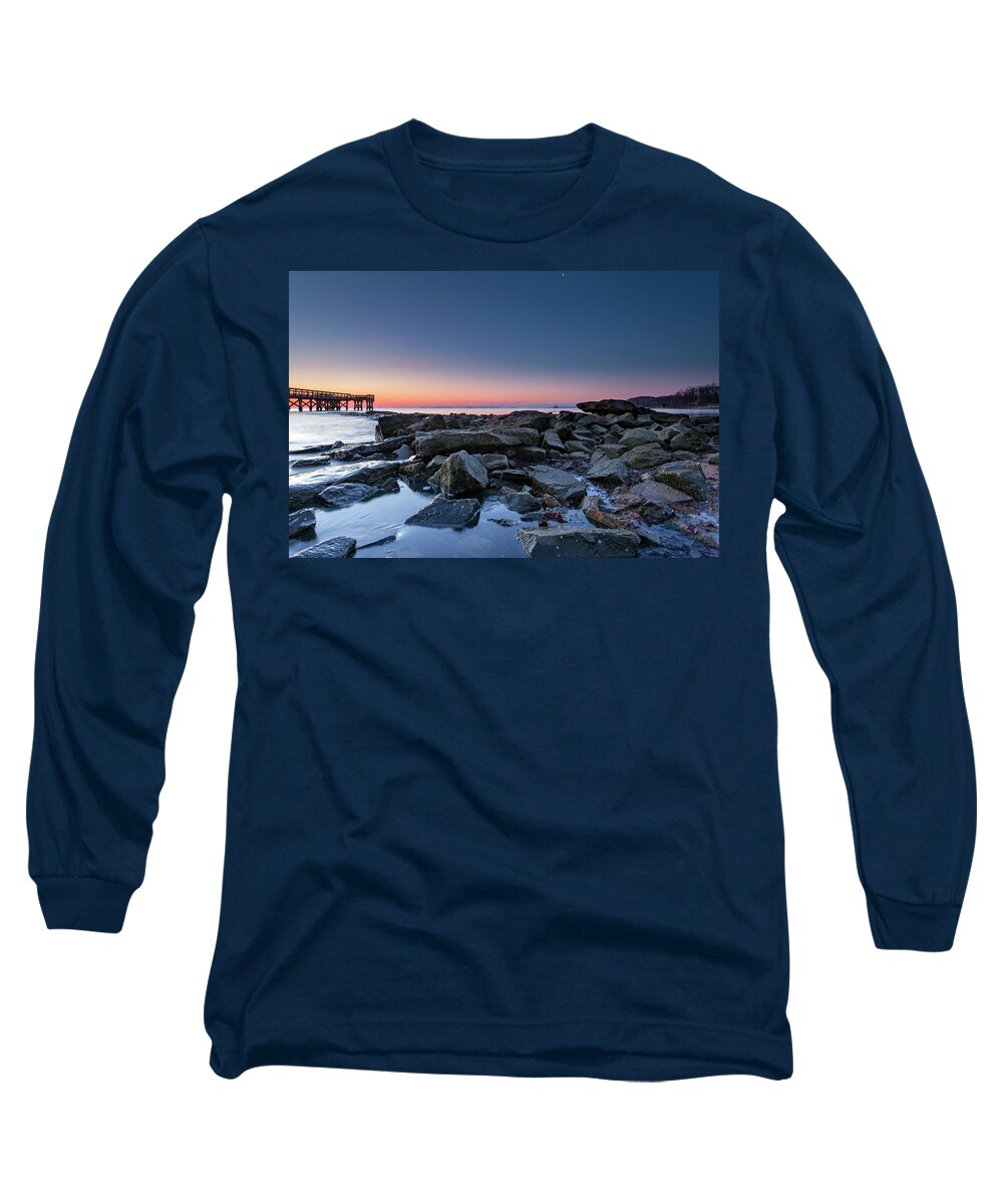 Downs’ Park Long Sleeve T-Shirt featuring the photograph Meatballs without a chance for clouds by Edward Kreis