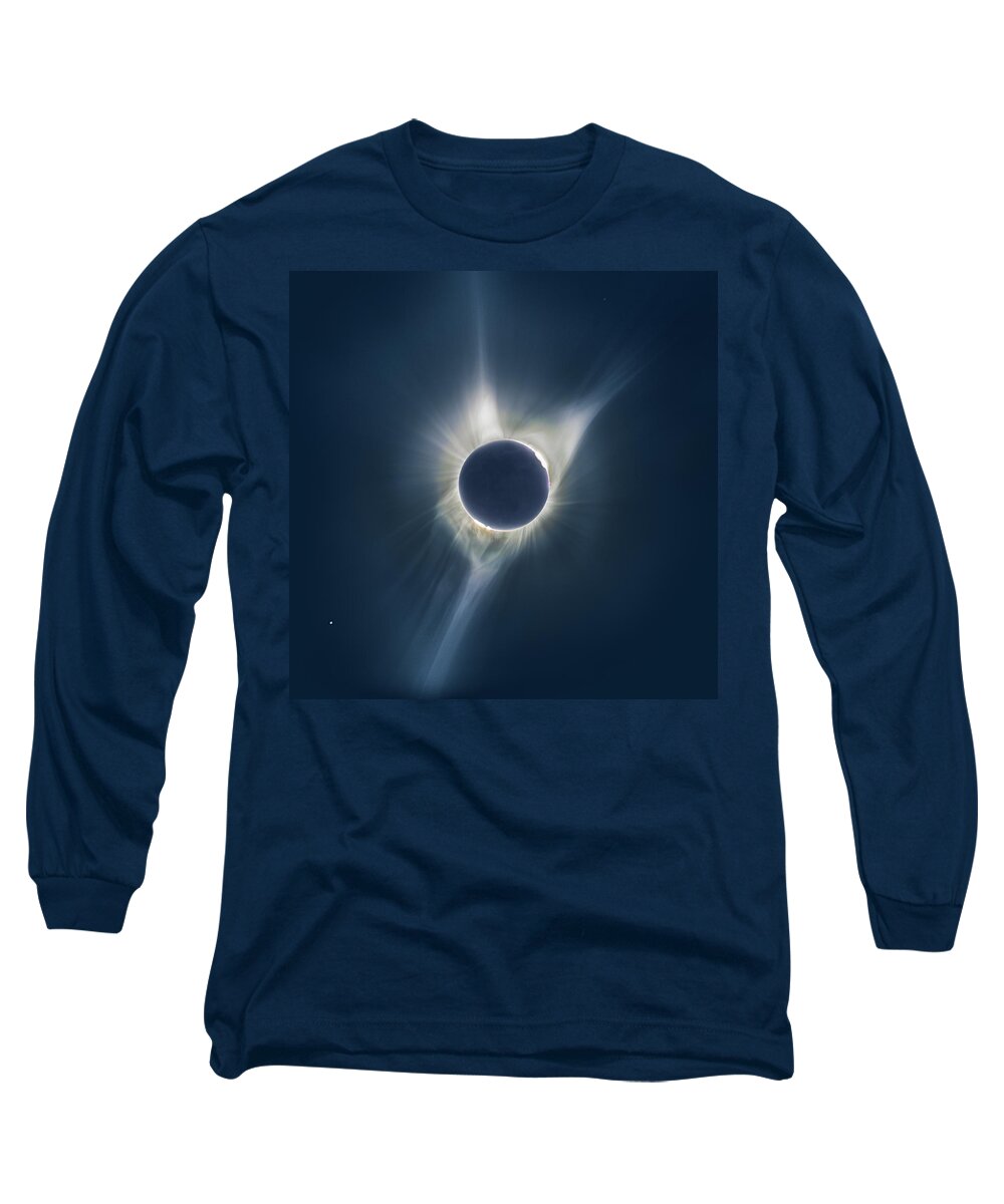  Long Sleeve T-Shirt featuring the photograph Mystic Eclipse by Ralf Rohner