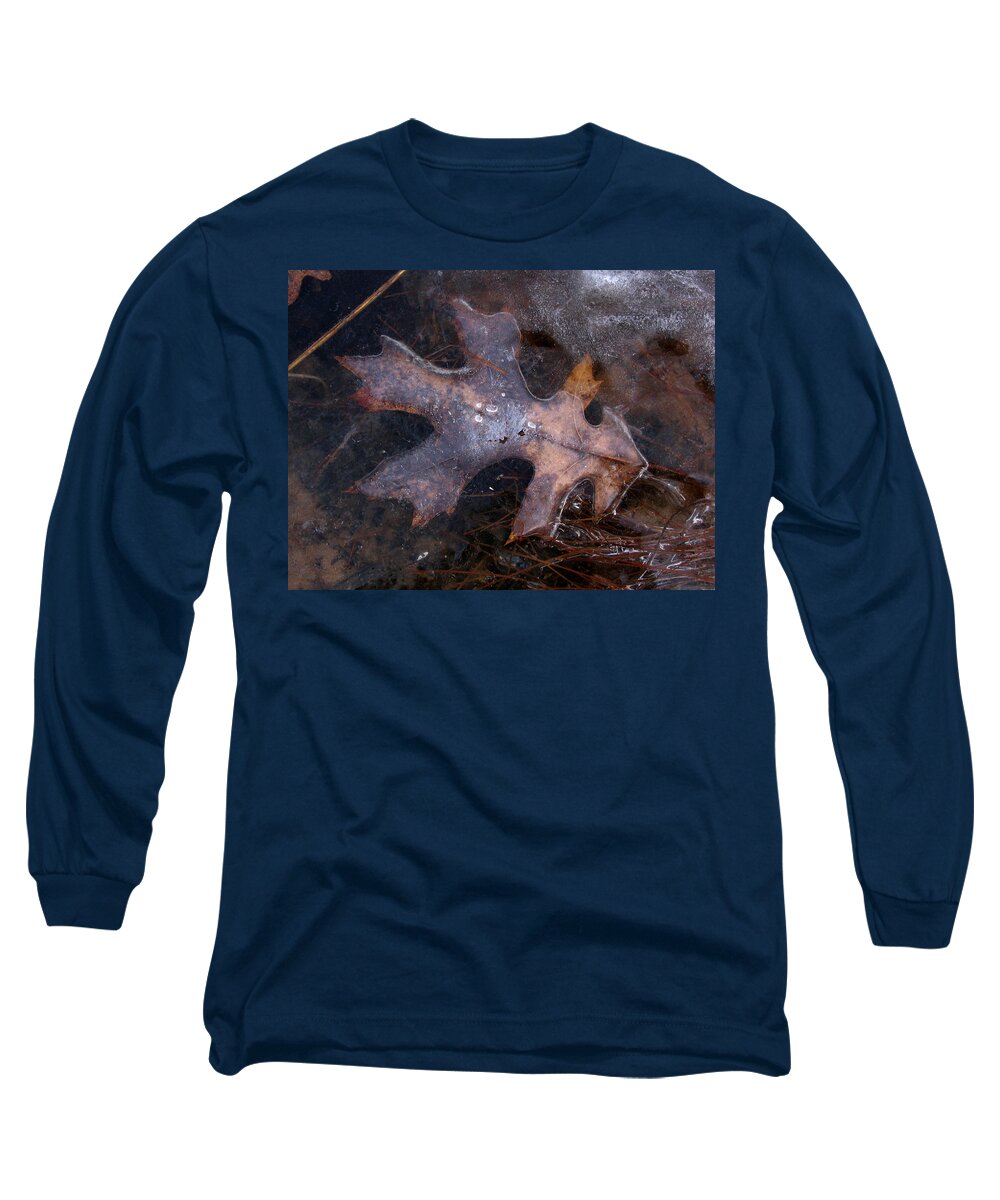 Macro Long Sleeve T-Shirt featuring the photograph Oak Preservation by Adam Long