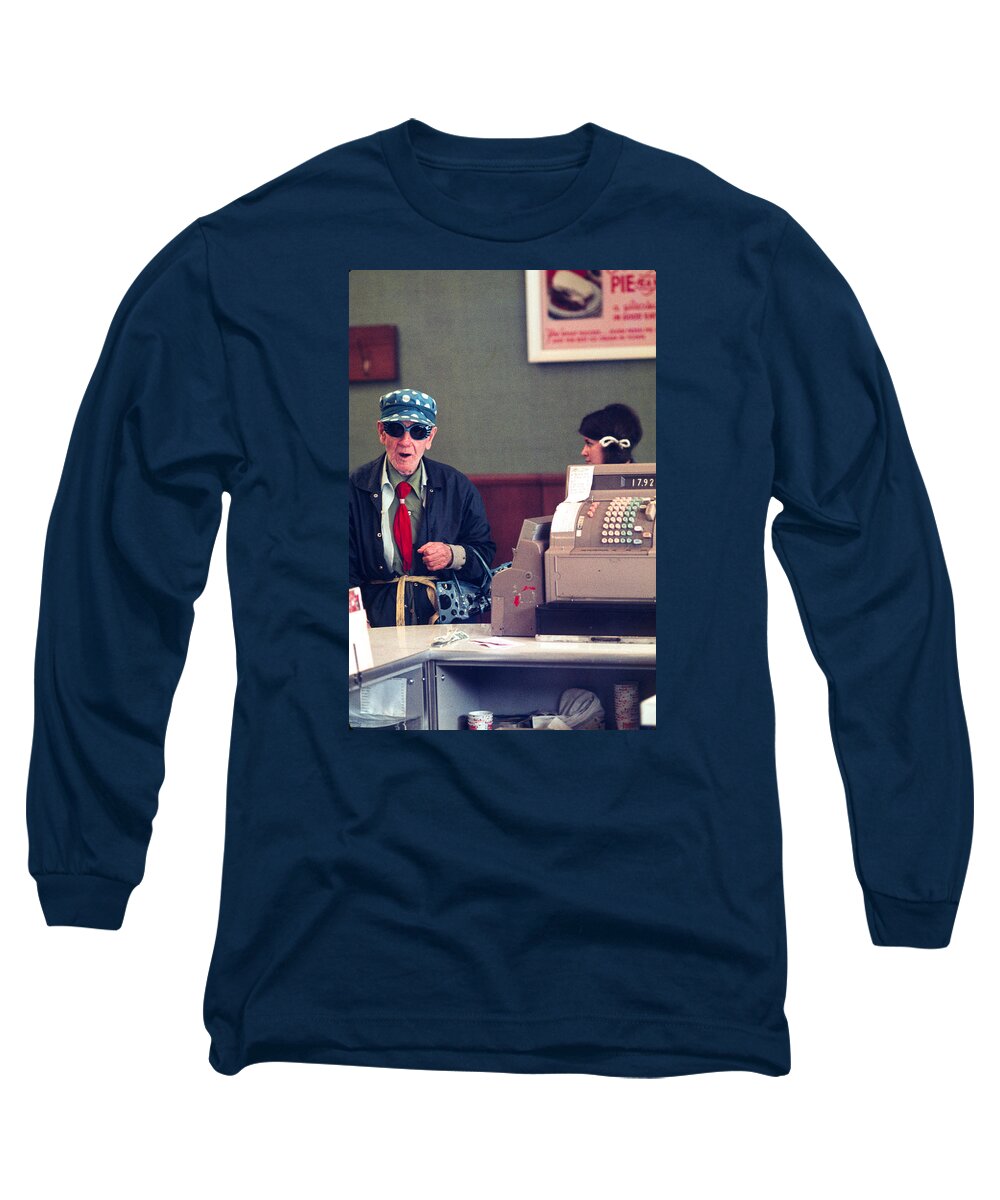 Bags Long Sleeve T-Shirt featuring the photograph Polka Dots and Ice Cream by Mike Evangelist