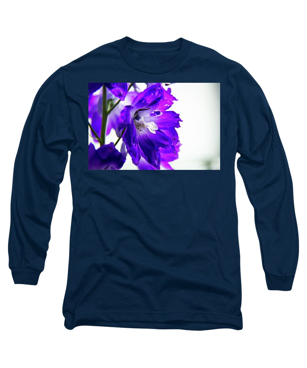 Longwood Gardens Long Sleeve T-Shirt featuring the photograph Purpled by David Sutton