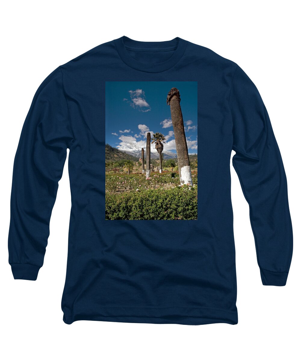Campo Santo Long Sleeve T-Shirt featuring the photograph Reminders of Tragedy by Aivar Mikko