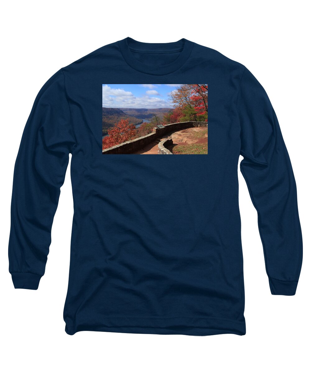 Signal Point Long Sleeve T-Shirt featuring the photograph Signal Point by Tom and Pat Cory