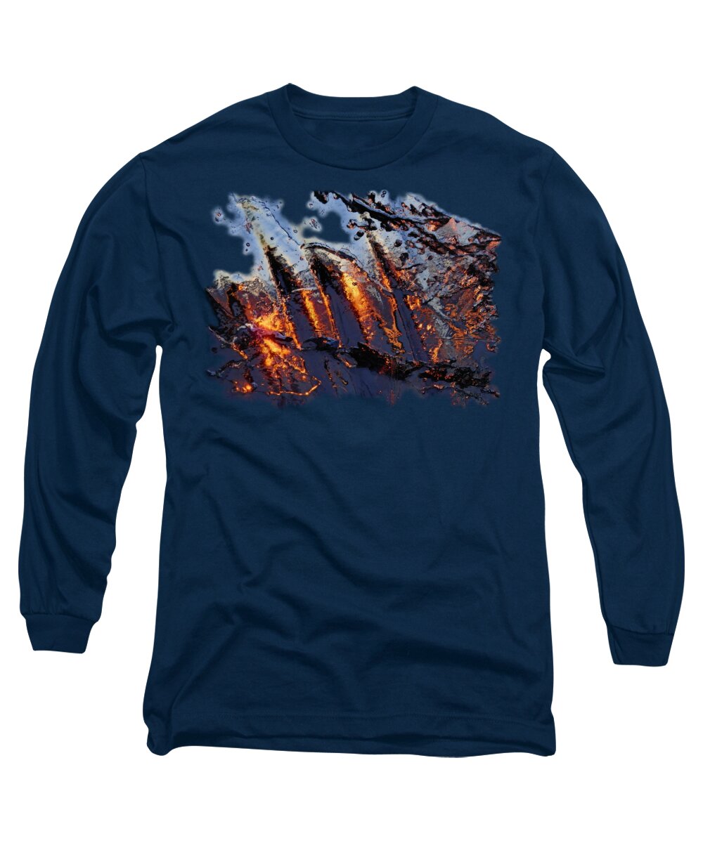 Spiking Long Sleeve T-Shirt featuring the photograph Spiking by Sami Tiainen