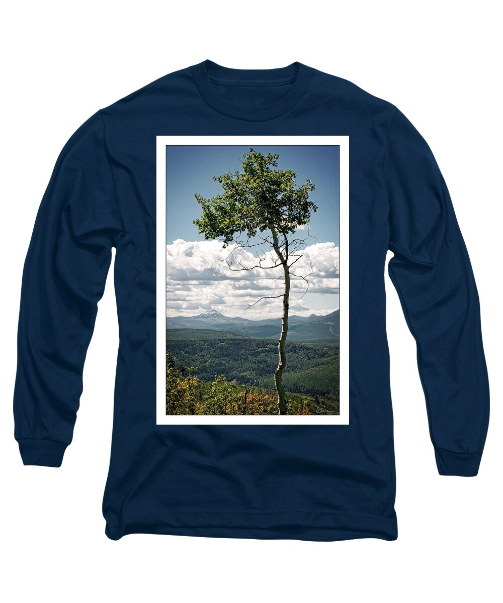Single Tree Long Sleeve T-Shirt featuring the photograph Standing Guard by Peggy Dietz