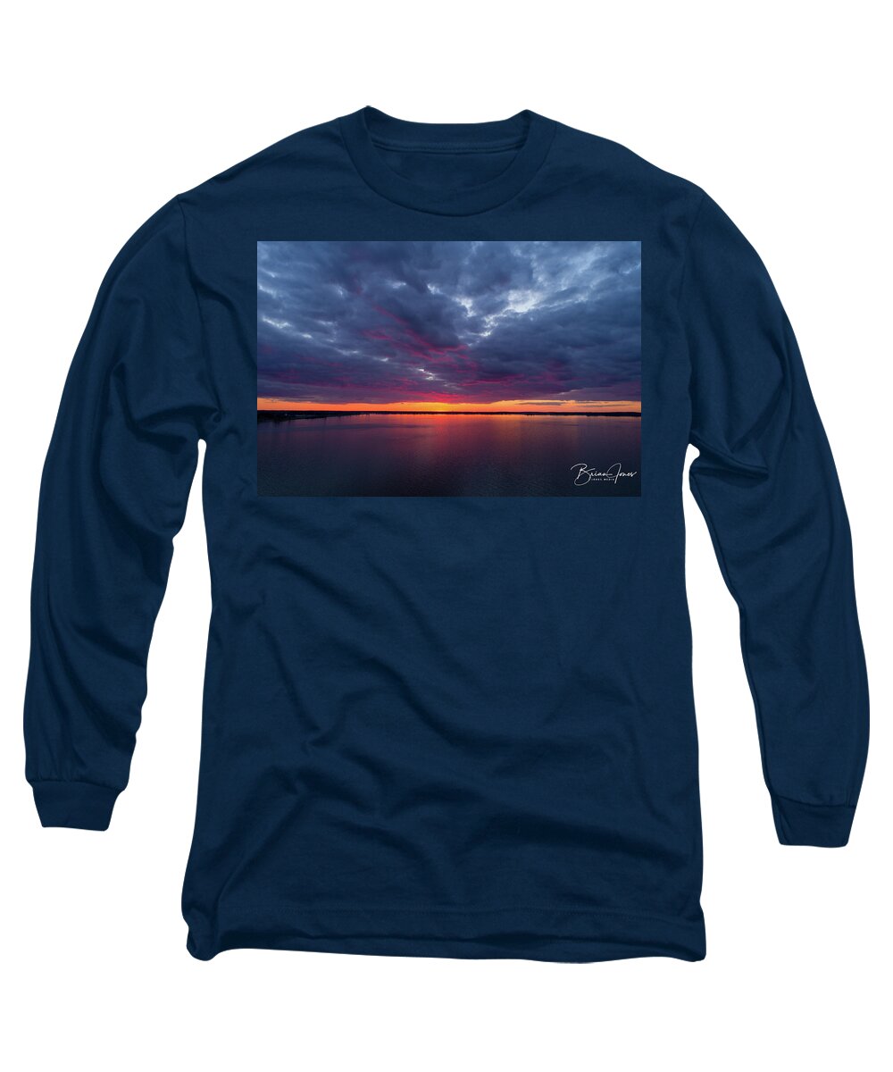  Long Sleeve T-Shirt featuring the photograph Sunset by Brian Jones