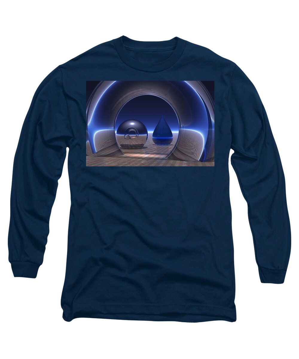 3d Long Sleeve T-Shirt featuring the digital art The Simplest Things by Lyle Hatch