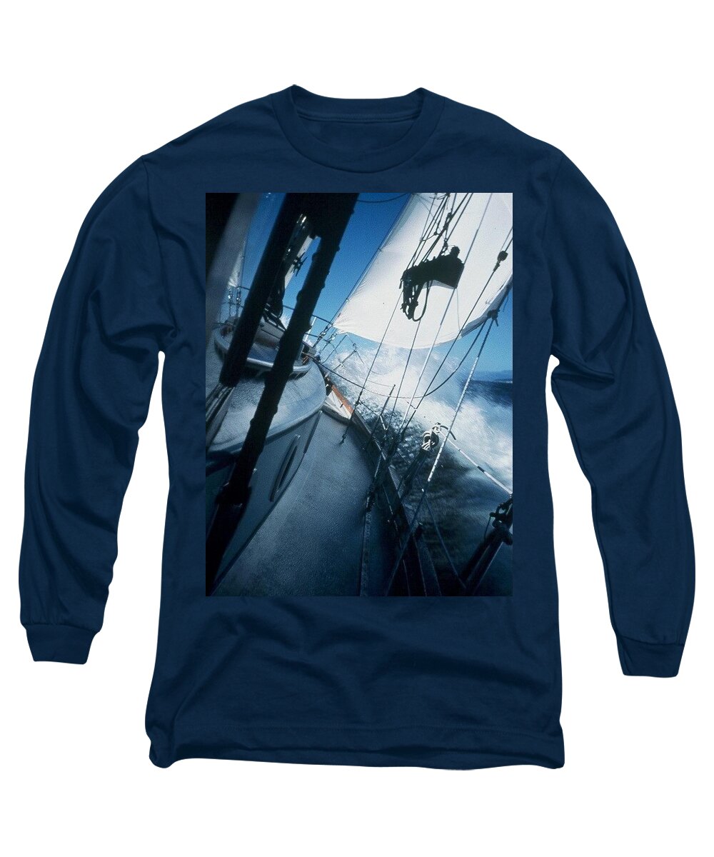 Sea Long Sleeve T-Shirt featuring the photograph Bliss by Fred Bailey