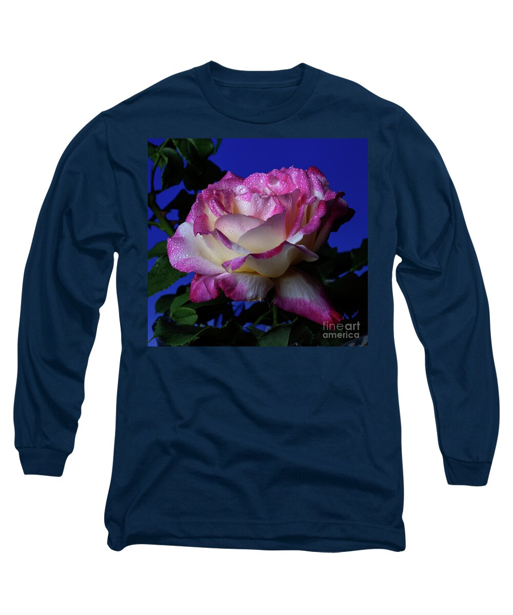 White Long Sleeve T-Shirt featuring the photograph Double Delight by Doug Norkum