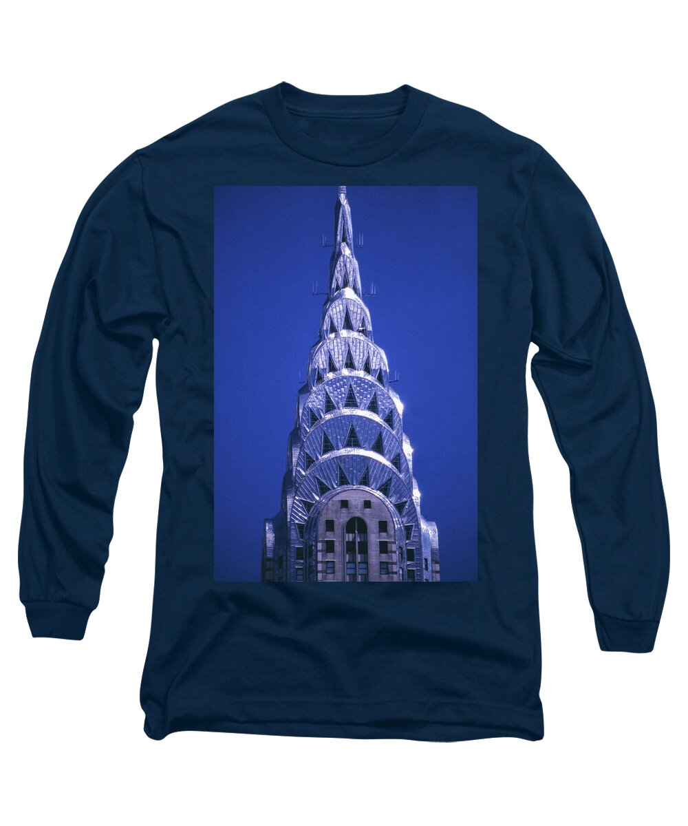 Chrysler Long Sleeve T-Shirt featuring the photograph The Chrysler Building, New York City by John Soffe