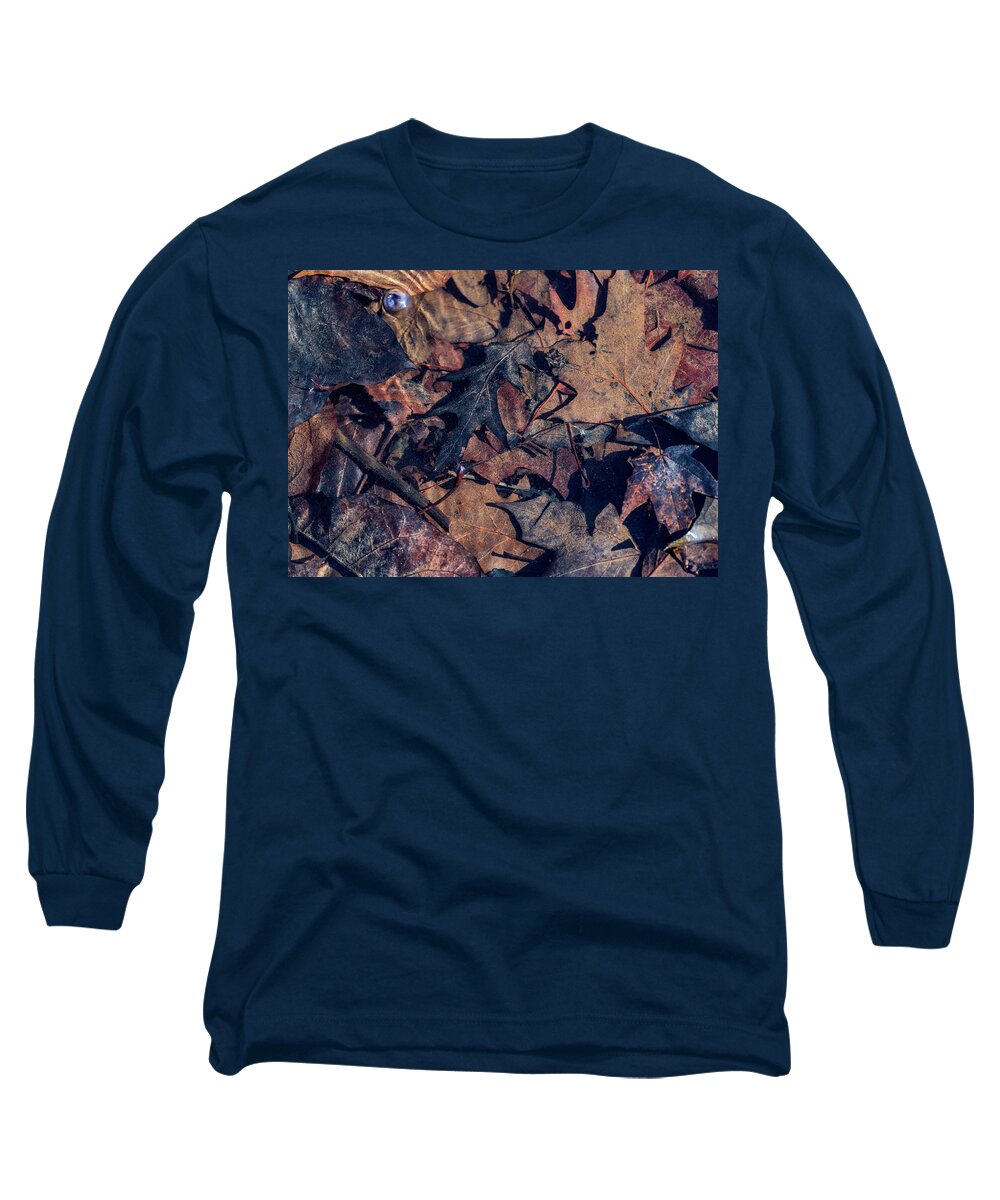 Delaware River Long Sleeve T-Shirt featuring the photograph Delaware River Clean Water #1 by Amelia Pearn