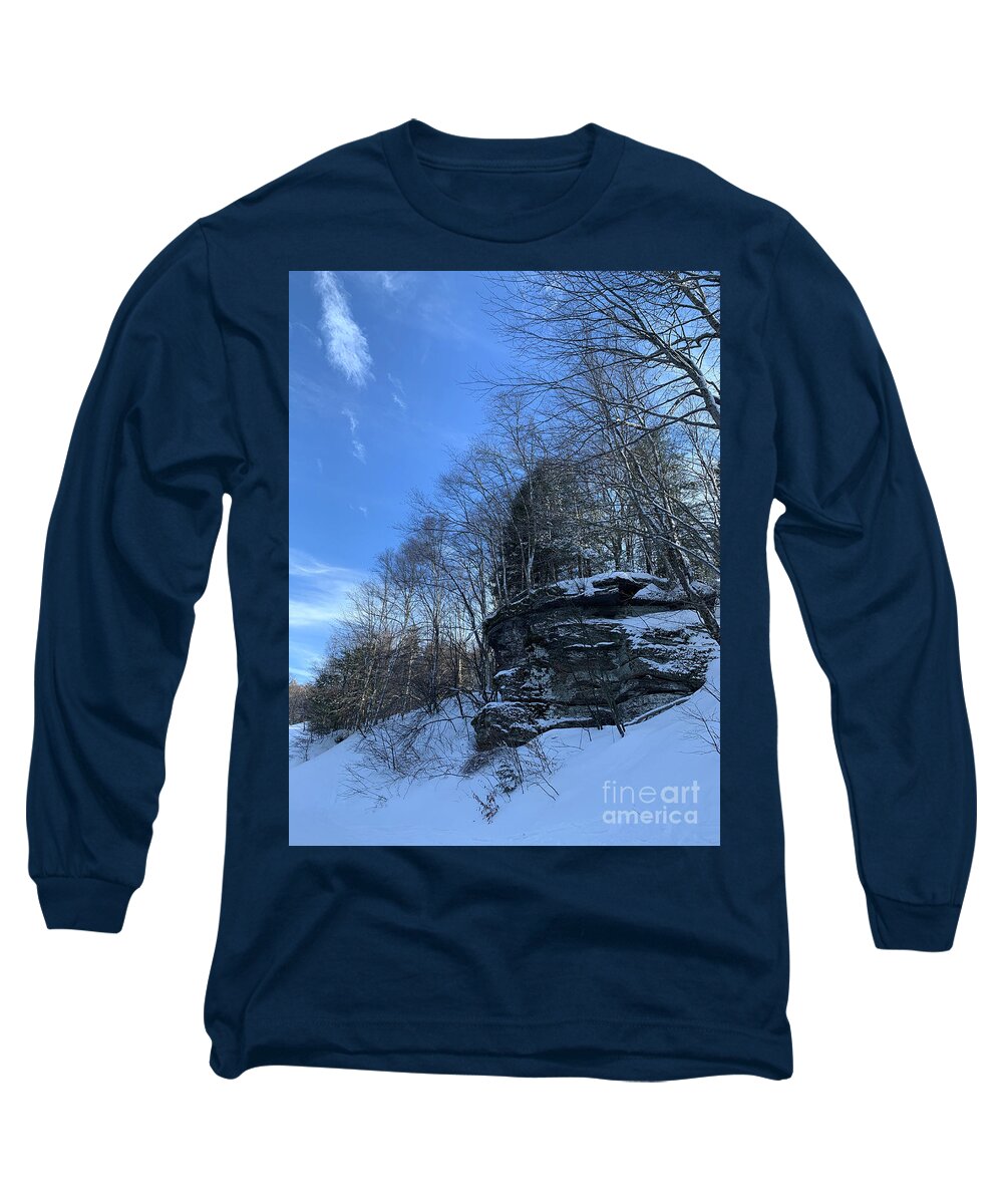  Long Sleeve T-Shirt featuring the photograph Winter Wonderland #12 by Annamaria Frost