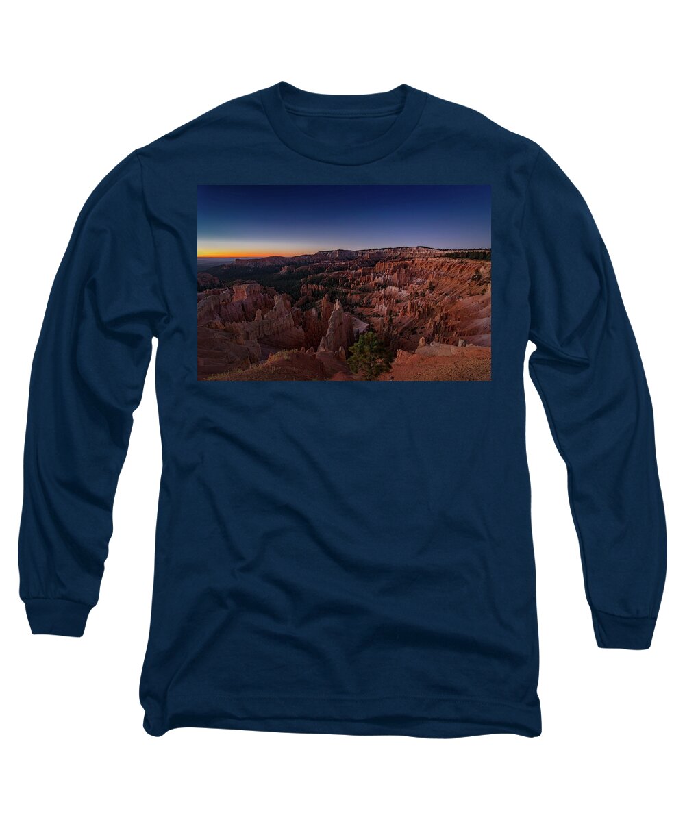 Bryce Amphitheater Long Sleeve T-Shirt featuring the photograph Bryce Amphitheater by Bitter Buffalo Photography