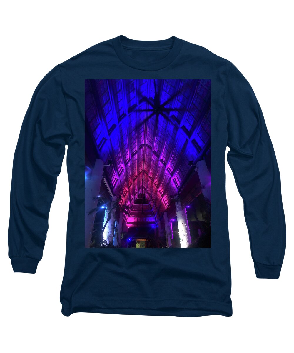 Palapa Long Sleeve T-Shirt featuring the photograph Colorful Palapa 4 by Shane Bechler