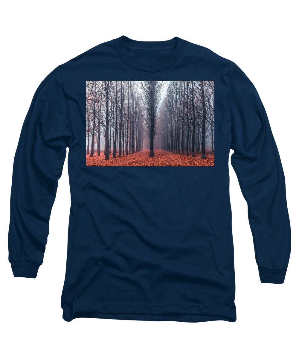 Anevsko Kale Long Sleeve T-Shirt featuring the photograph First In the Line by Evgeni Dinev
