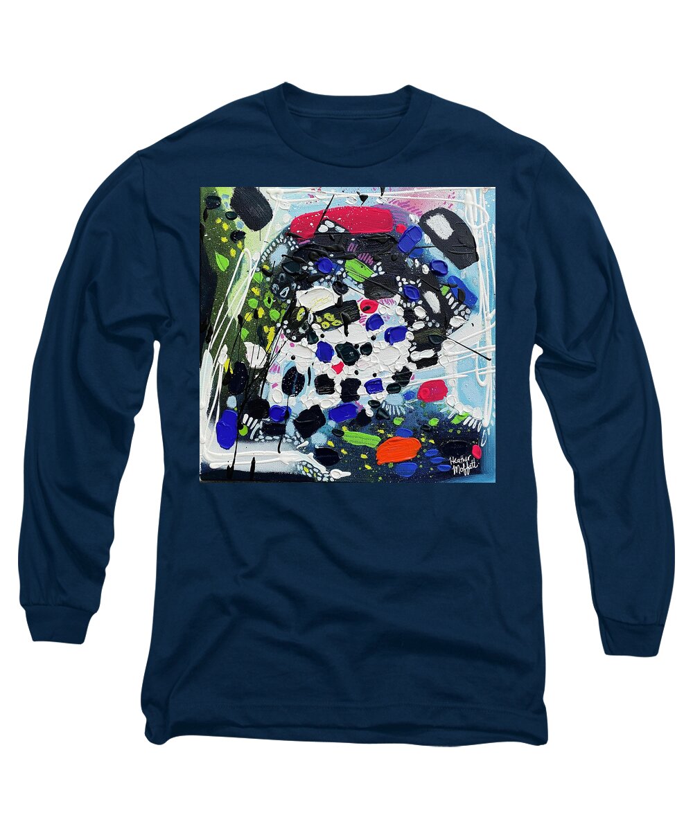 Art Long Sleeve T-Shirt featuring the painting If I Wanted To by Heather Moffatt