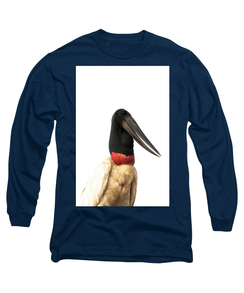 Jabiru Long Sleeve T-Shirt featuring the photograph Jabiru Stork by Patrick Nowotny