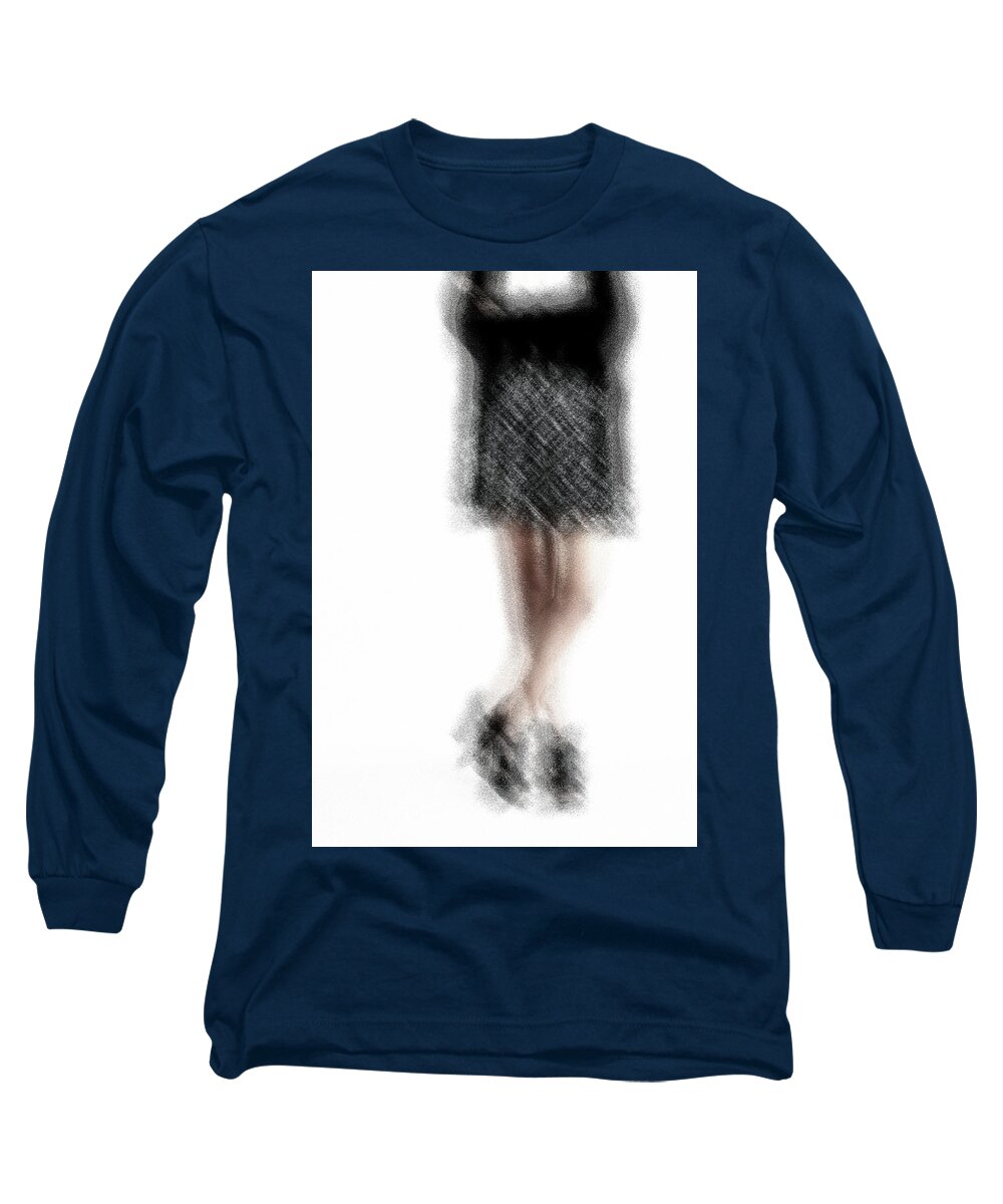 Legs And Shoes Long Sleeve T-Shirt featuring the photograph Legs and Shoes by Al Fio Bonina