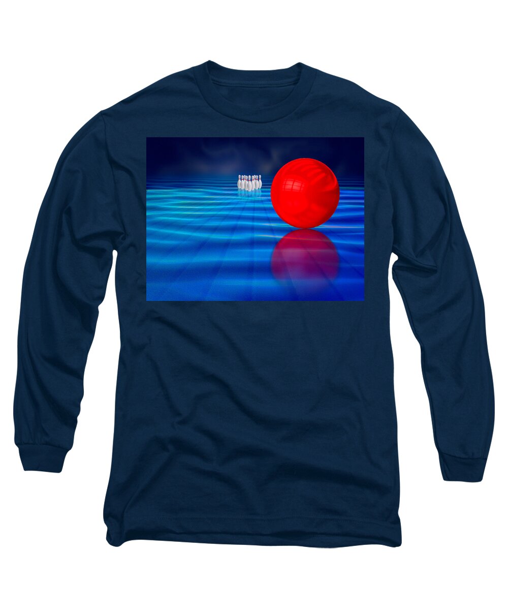 Photography Long Sleeve T-Shirt featuring the digital art Let's Roll by Paul Wear