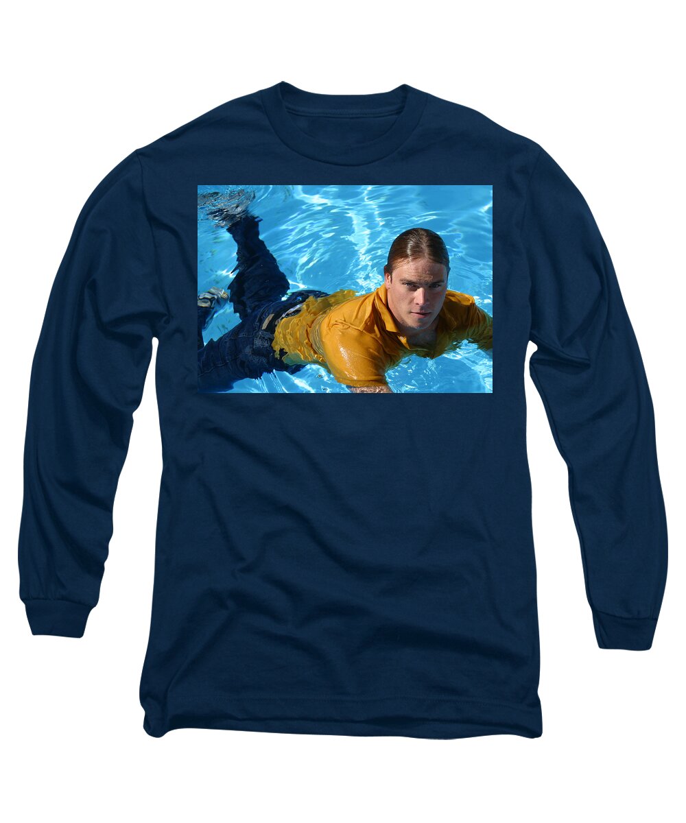 Dv8.ca Long Sleeve T-Shirt featuring the photograph Patrick by Jim Whitley