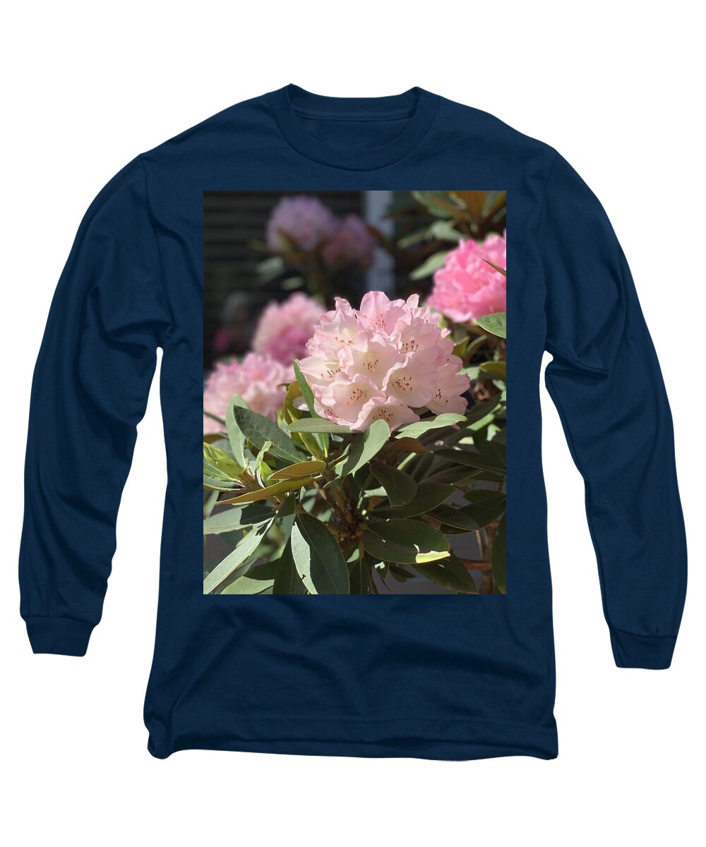 Rhododendron Long Sleeve T-Shirt featuring the photograph Pretty in Pink by Juliette Becker